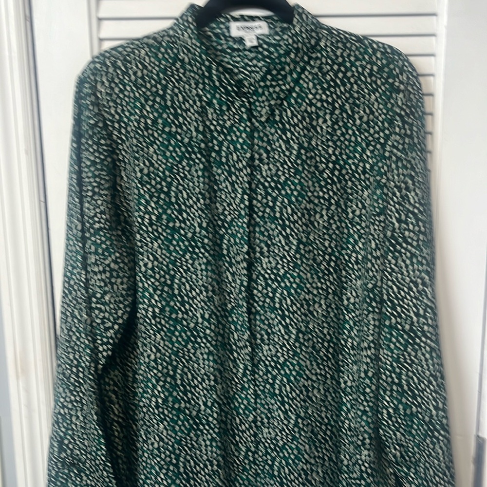Express Long Sleeve Portofino Blouse. Worn Once.